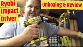 Unboxing & Reviewing: Ryobi (R18ID3-0) One + Impact Driver Review