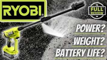 Ryobi 18v EZ CLEAN Cordless Power Cleaner Review | Battery Powered Pressure Washer | Car Detailing