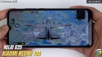 Xiaomi Redmi 10A test game PUBG Mobile