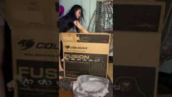 COUGAR FUSION || Gaming Chair || Unboxing and Assembly