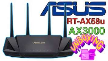 UNboxing; ASUS RT-AX58u AX3000