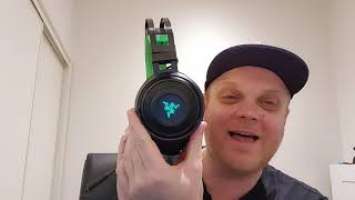 Razer Nari Ultimate Headset Unboxing