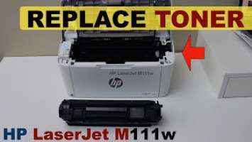 HP LaserJet M111w Ink Toner Replacement.