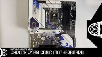 Collector's Vault: Unboxing the Asrock Z790 PG Riptide Sonic Edition