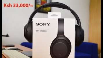 Unboxing Ksh 33,000/= Headphones! Sony WH-1000XM3