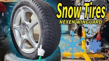 CHEAP Snow Tires for MR-S or Miata | Nexen Winguard Ice Plus review