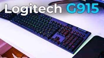 Unboxing Logitech's G915 Wireless RGB Mechanical Gaming Keyboard