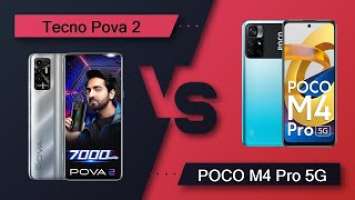 Tecno Pova 2 Vs POCO M4 Pro 5G - Full Comparison [Full Specifications]