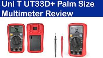 UNI T UT33D+ Palm Size Multimeter Review || Azhar Electronics