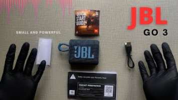JBL GO 3 I A simple portable Bluetooth speaker I Unboxing