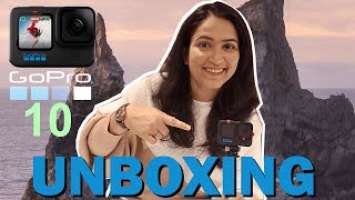 GoPro Hero 10 Black Unboxing & First Impressions ⚡⚡⚡ The Only Action Camera You Need