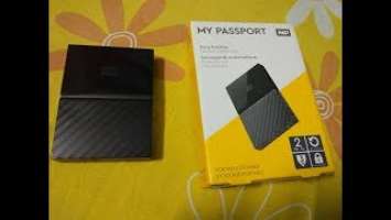 WD Passport Portable Harddisk Review(2TB)