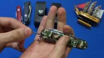 Обзор швейцарского ножа 91 мм Victorinox SPARTAN Camouflage 12 функций