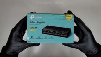 TP-Link 8-Port Gigabit LiteWave LS1008G Switch  - Unboxing & Review