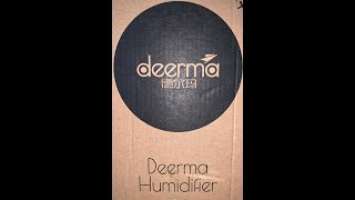 Unboxing Deerma DEM-F600 Humidifier - Reviews, AG+ Ion Activation & Resolving E1/Error