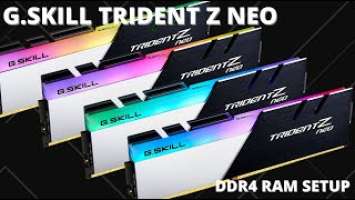 G Skill Trident Z Neo 16gb 2x8 3200mhz Ddr4 RGB Memory