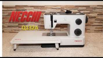 Швейная машина Necchi Q132A, распаковка и краткое заключение