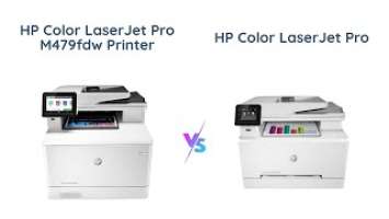 HP Color LaserJet Pro M479fdw vs M283fdw