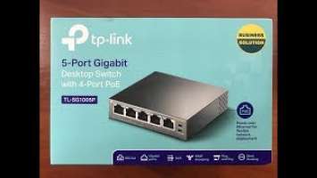 POE коммутатор TP-Link TL-SG1005p