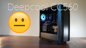 Building a PC in the NORMAL Deepcool CC560 Case! Gaming PC Case Review