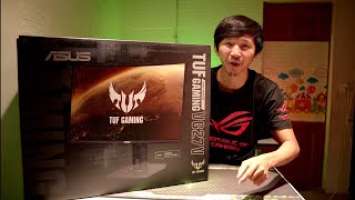 បើកប្រអប់ Gaming Monitor Asus TUF VG27VQ