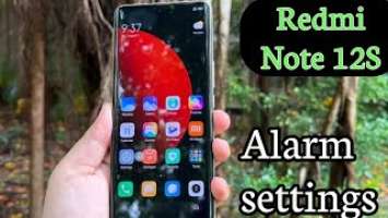 How To Set Alarm In Redmi Note 12s, Redmi Note 12s  Mein Alarm Set Kaise Karen,