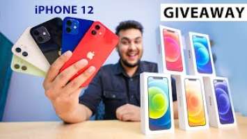 iPhone 12 Bohot KAMAAL Hai..! *UNBOXING All Colors* & GIVEAWAY!