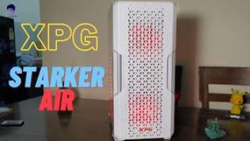 XPG STARKER AIR Mid Tower Gaming Cabinet with 4mm Tempered Glass UNBOXING  and Review