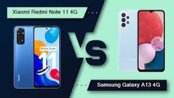 Xiaomi Redmi Note 11 4G Vs Samsung Galaxy A13 4G Comparison #shorts