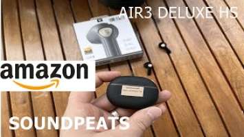 Amazon'dan SOUNDPEATS Air3 Deluxe HS "Siyah" | Kablosuz Kulaklık