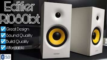 BEST BUDGET WHITE SPEAKERS? | EDIFIER R1080BT ACTIVE BOOKSHELF SPEAKERS | BT 5.0 | 4120PHP ONLY!