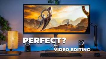 BenQ PD3420Q review | PERFECT monitor for Video Editing, 3D Modeling and more...