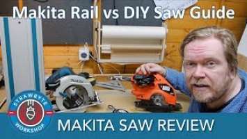 Makita Circular Saw Review | Guide Rail vs DIY Saw Guide | HS7601J/2