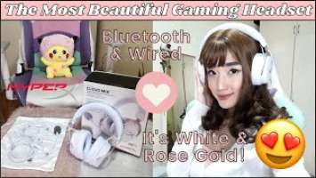 Looking For a Beautiful Gaming Headset? HyperX Cloud Mix in Rose Gold Unboxing Review