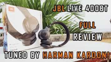 JBL Live 400BT Full Review - Murang Harman Kardon Headphones?