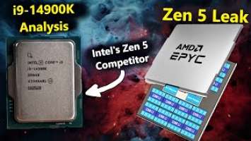 Intel i9-14900K Analysis: This JOKE is Zen 5's Competition (+ AMD Turin & Sonaro Diagram Leak)