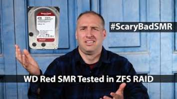 Testing WD Red 4TB SMR vs CMR HDDs in a ZFS NAS Array - Skip SMR