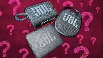 JBL Essential VS GO3 VS Clip 4 в 2023 году