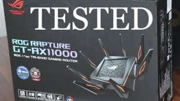 Asus AX11000 Gaming Router - Tested - Unboxed -