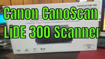 Canon CanoScan LIDE 300 Unboxing