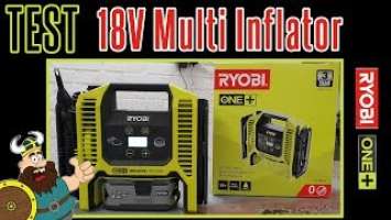 TEST RYOBI 18V Kompressor Multi inflator R18MI-0