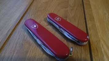 Victorinox: Spartan vs Tourist