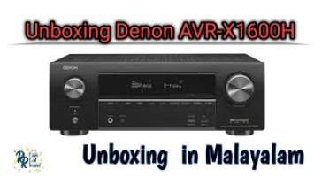 Unboxing Denon AVR-X1600H AV Reciever |RR Cinemas|Denon|Yamaha|Home Theater|