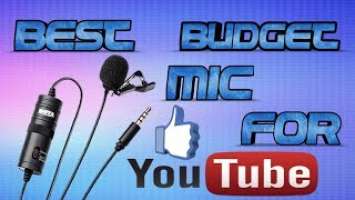 Best Budget Lavalier Mic for youtube Boya-M1 Unboxing & Review....