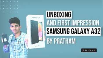 Samsung Galaxy A32 Unboxing and Quick Look | Feels Like New!