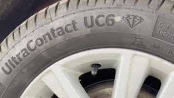 Continental ultra contact 6 UC6 tyres, short term review, 2021.