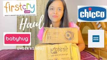 FirstCry Haul | Baby products Haul | Babyhug/Chicco Product Review #firstcry #firstcryhaul