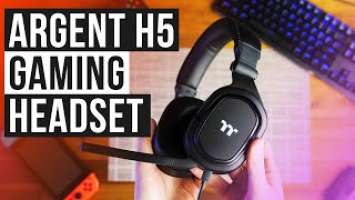 A NEW Look and an all NEW sound - Thermaltake Argent H5 Stereo Gaming Headset