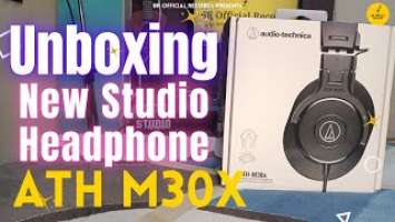 Audio Technica | ATH-M30X | Unboxing | Best budget headphone