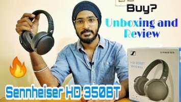 Sennheiser HD 350BT Wireless Heaphones | Unboxing and Review | In Telugu